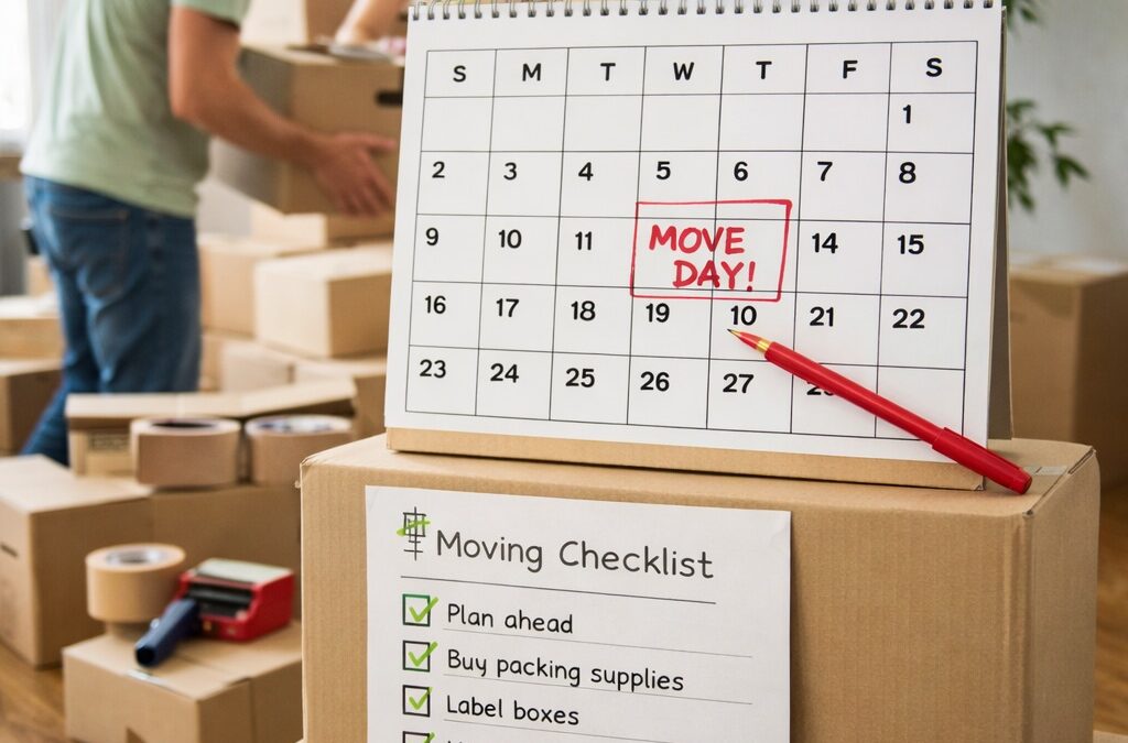 ¿Cómo preparar la mudanza?