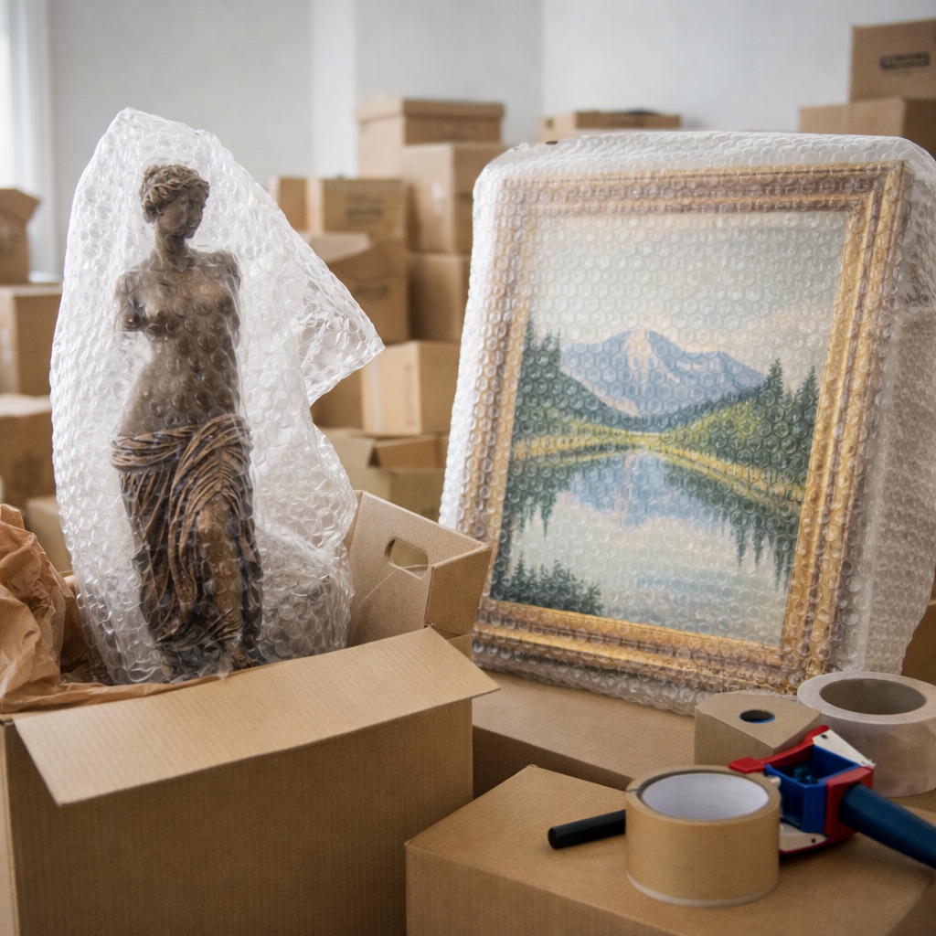 Joyas y Objetos valiosos Durante las mudanzas