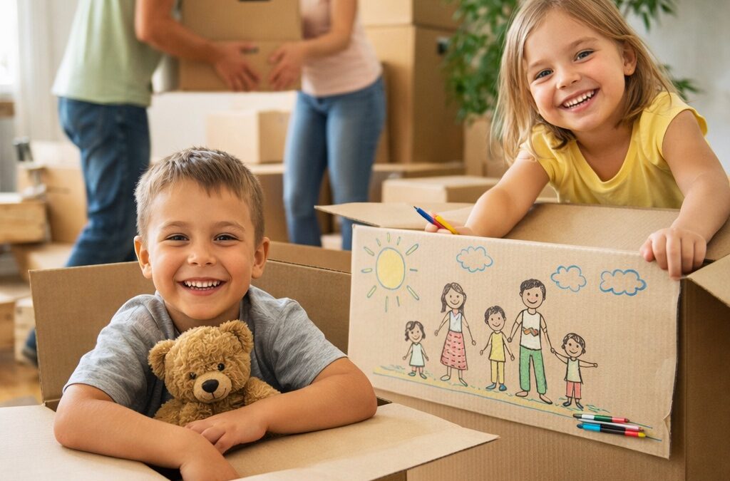 Los Niños y las Mudanzas